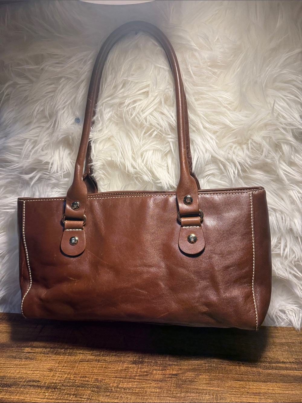 kate spade Brown Leather Shoulder Bag - Picture 3 of 7
